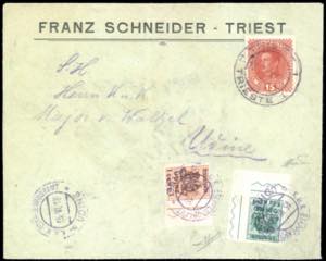 OCCUPAZIONE AUSTRIACA FRIULI-VENETO RECAPITO ... 