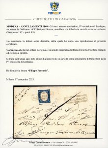 GALLICANO, cartella in azzurro ... 