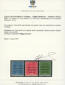 VENEZIA GIULIA 1918 - Prima ... 