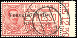 VENEZIA GIULIA ESPRESSI 1919 - 25 cent., ... 