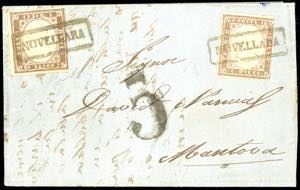 NOVELLARA, cartella punti 9 - 10 cent. IV ... 