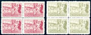 FIUME 1919 - 60 cent. e 10 cor. ... 
