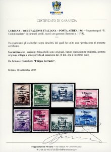 LUBIANA POSTA AEREA 1941 - ... 