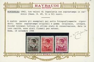 MONTENEGRO 1942 - Governatorato ... 