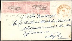 1860 - 1/2 grana rosa carminio chiaro (1c), ... 