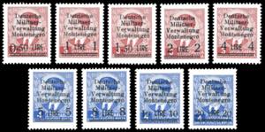 OCCUPAZIONE TEDESCA MONTENEGRO 1943 - ... 