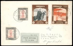 1934 - 10 cent. di posta ordinaria e 75 ... 