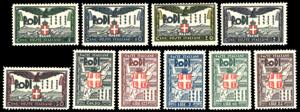 1935 - Ventennale Occupazione, serie ... 