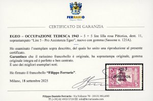 OCCUPAZIONE TEDESCA EGEO 1943 - 5 ... 