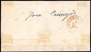 1861 - 2 grana carminio cupo, III ... 