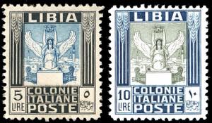 1937 - 5 lire e 10 lire Pittorica, dent. 11 ... 