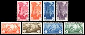 POSTA AEREA 1931 - Soggetti africani, serie ... 