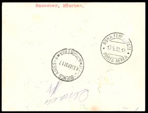 POSTA AEREA 1932 - 5 lire Soggetti ... 