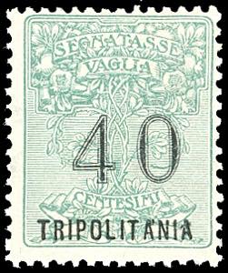 SEGNATASSE VAGLIA 1926 - 40 cent. ... 
