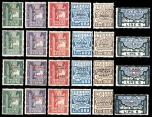 1923 - Marcia su Roma, serie completa, giro ... 