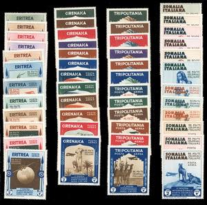 1934 - Mostra Arte Coloniale, giro completo ... 