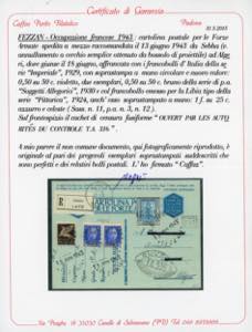 OCCUPAZIONE FRANCESE FEZZAN 1943 - ... 