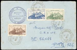 FEZZAN E GHADAMES 1947 - 1 fr., 1,50 fr. e 2 ... 