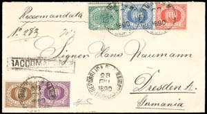 1890 - 2 cent. Cifra, 10 cent., 20 cent., 30 ... 