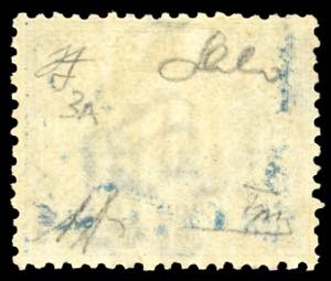 1888 - 10 cent. azzurro Stemma ... 