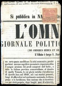 1860 - 1/2 grano rosa, II tavola, carta ... 