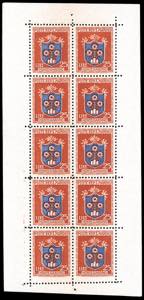 1945/46 - Stemmi, minifogli, serie ... 