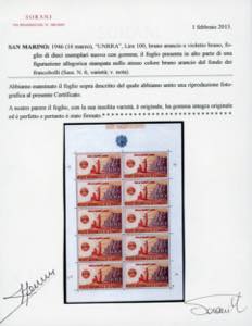 1946 - 1.000 lire UNRRA, ... 