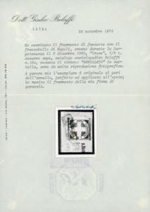 1860 - 1/2 tornese azzurro cupo ... 