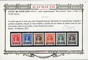 1934/37 - Provvisoria, serie ... 