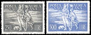 POSTA AEREA 1948 - Tobia, serie completa ... 