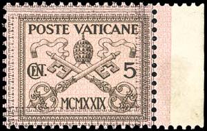 SEGNATASSE 1931 - 5 cent., senza soprastampa ... 