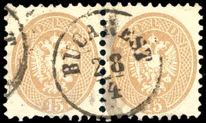 AUSTRIA LEVANTE 1964 - 15 soldi bruno ... 