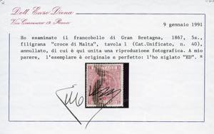 GRAN BRETAGNA 1867/78 - Regina ... 