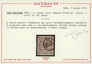 GRAN BRETAGNA 1867/78 - Regina ... 