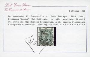 GRAN BRETAGNA 1882/83 - Regina ... 