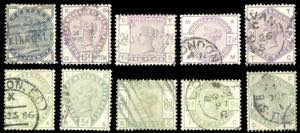 GRAN BRETAGNA 1883/84 - Regina Vittoria, ... 