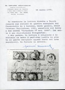 1862 - 1/2 tornese verde giallo ... 