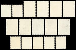 1960/1961 - Five complete sets ... 