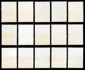 1964 - Peonies, complete set ... 