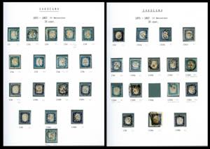 SARDEGNA 1855/1863 - Avanzata collezione di ... 