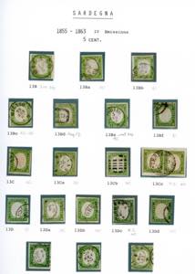 SARDEGNA 1855/1863 - Avanzata ... 