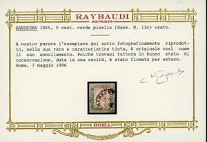 SARDEGNA 1855/1863 - Avanzata ... 