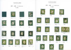 SARDEGNA 1855/1863 - Avanzata collezione di ... 