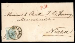 SARDEGNA CONTEA DI NIZZA 1853/1869 ... 