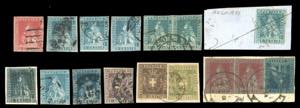 TOSCANA 1851/1860 - Bellinsieme di 16 ... 