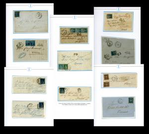 TOSCANA 1852/1861 - Bellinsieme di 11 ... 