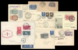 REGNO DITALIA POSTA AEREA 1917/1940 - Sette ... 