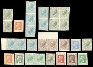 REGNO DITALIA SAGGI 1864 - Lotto di 28 ... 