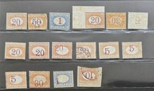 REGNO DITALIA SEGNATASSE 1890/94 ... 