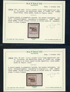 LUOGOTENENZA 1943 - Lupa ... 